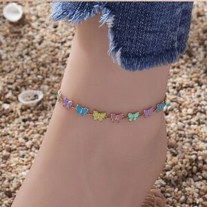 Butterfly Shape Ankle Bracelet